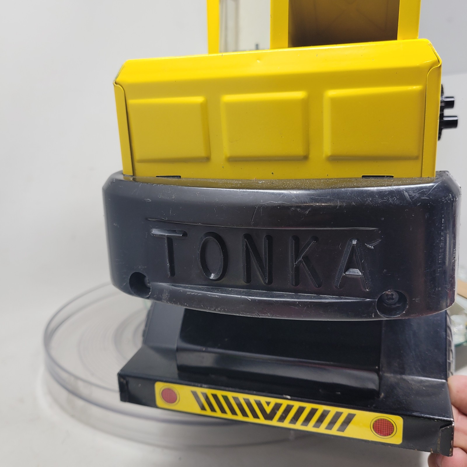 Vtg Metal Tonka Mighty Crane Claw #37180 Pressed Steel Toy Truck MR-970 Works!
