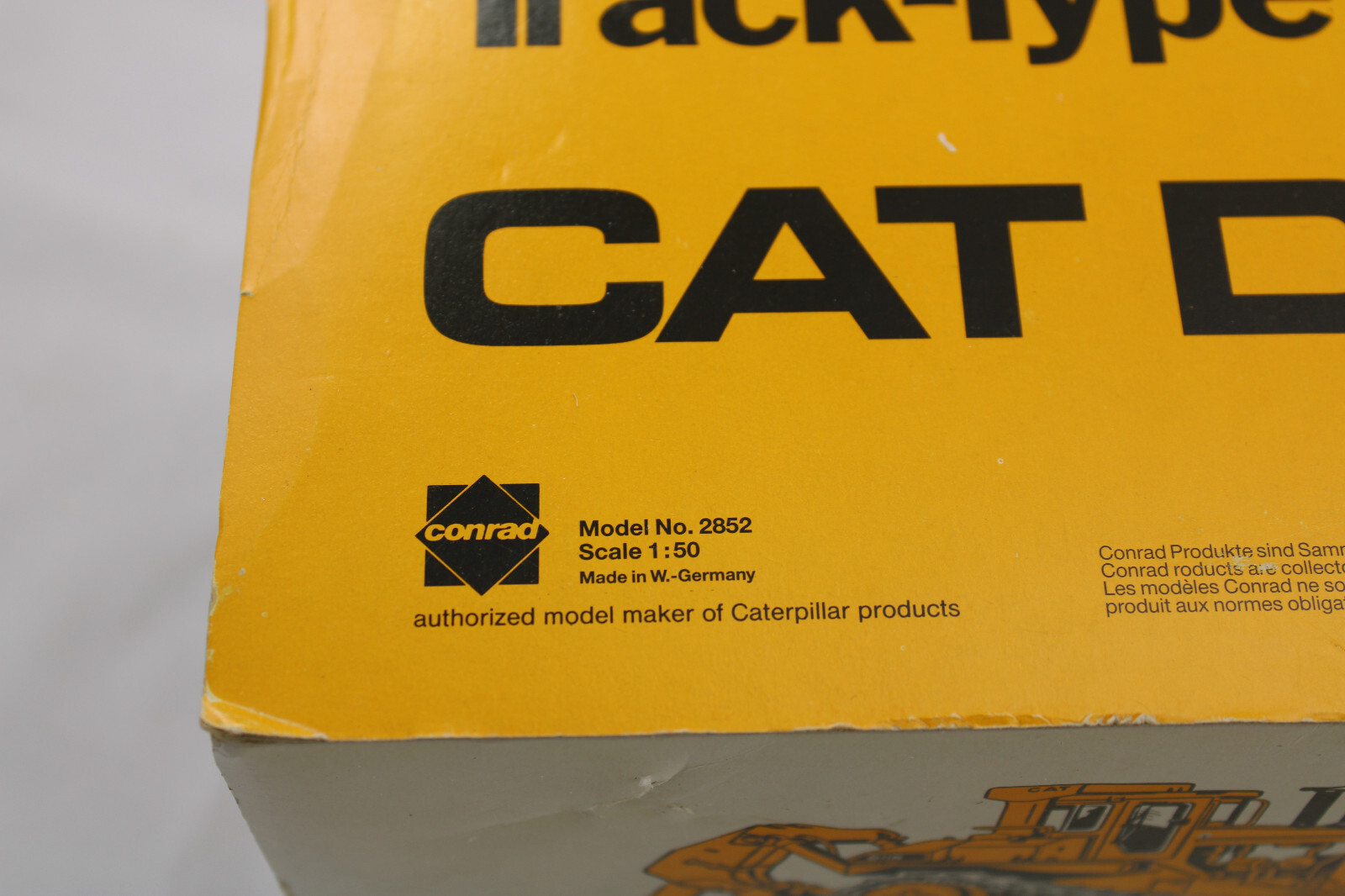 Diecast – Conrad 2852 – CAT D 11N Track-Type Tractor