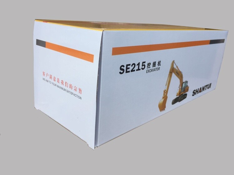 1:35 35CM SHANTUI SE215 Excavator Construction Equipment Machine Diecast Model