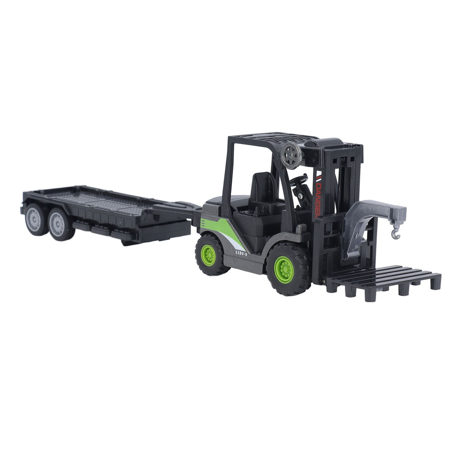 Forklift Flatbed Truck Model High Detail Crane Construction Toys For Collection
