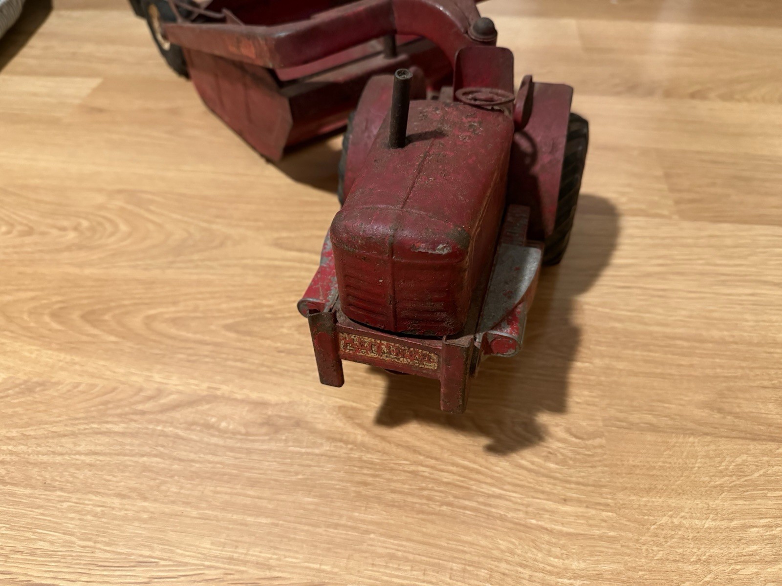 Vintage 1950s Doepke Model Toys 29″ Heiliner Earth Mover Road Grader Scraper