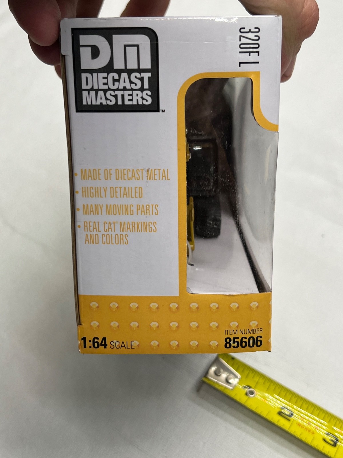 Diecast Masters 1/64 Scale CAT 320F L”HYDRAULIC EXCAVATOR”Metal Construction