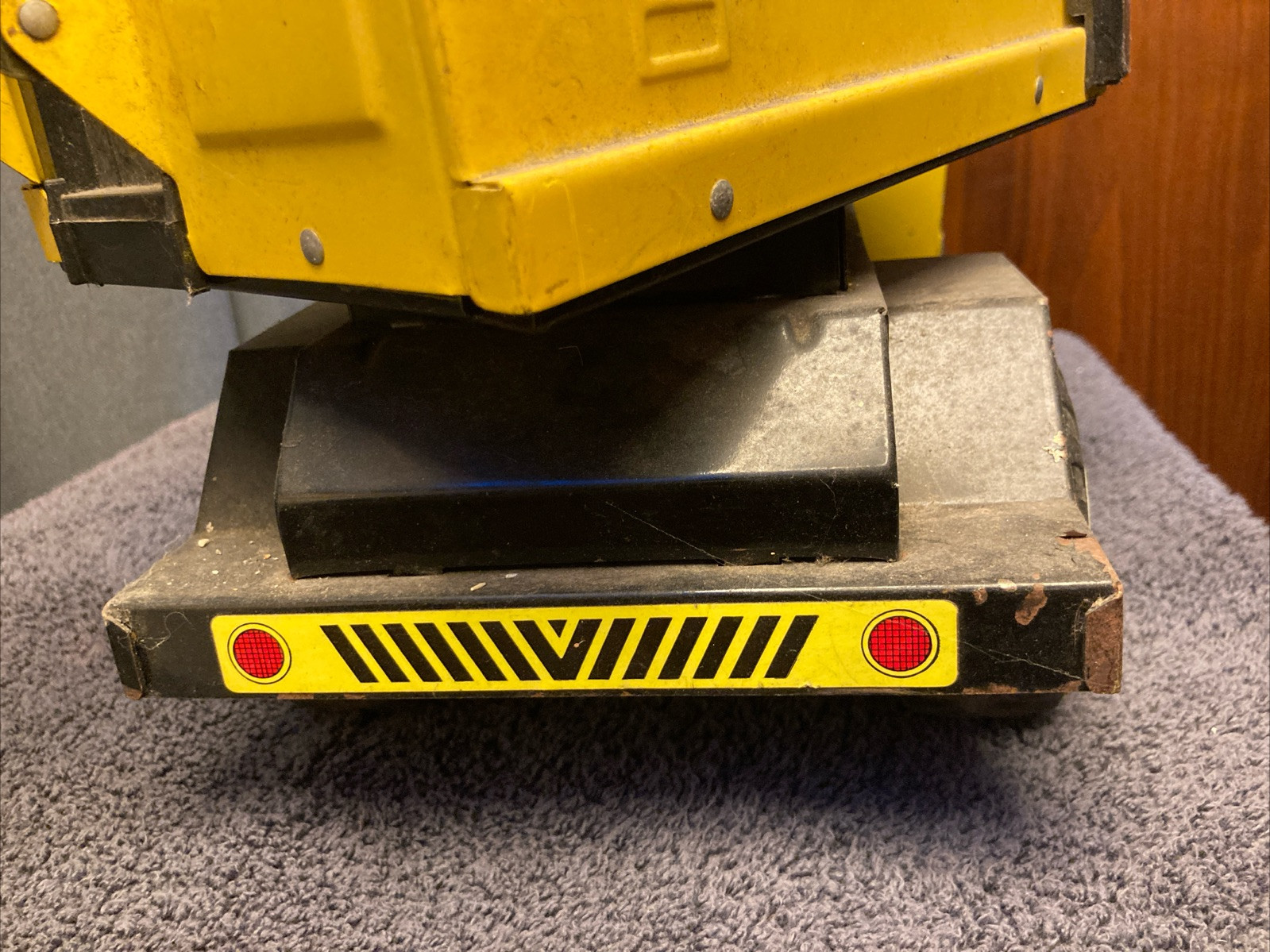 Vintage 1970s Mighty Tonka Turbo Diesel Toy Crane Truck # 37180 MR-970 Barn Find