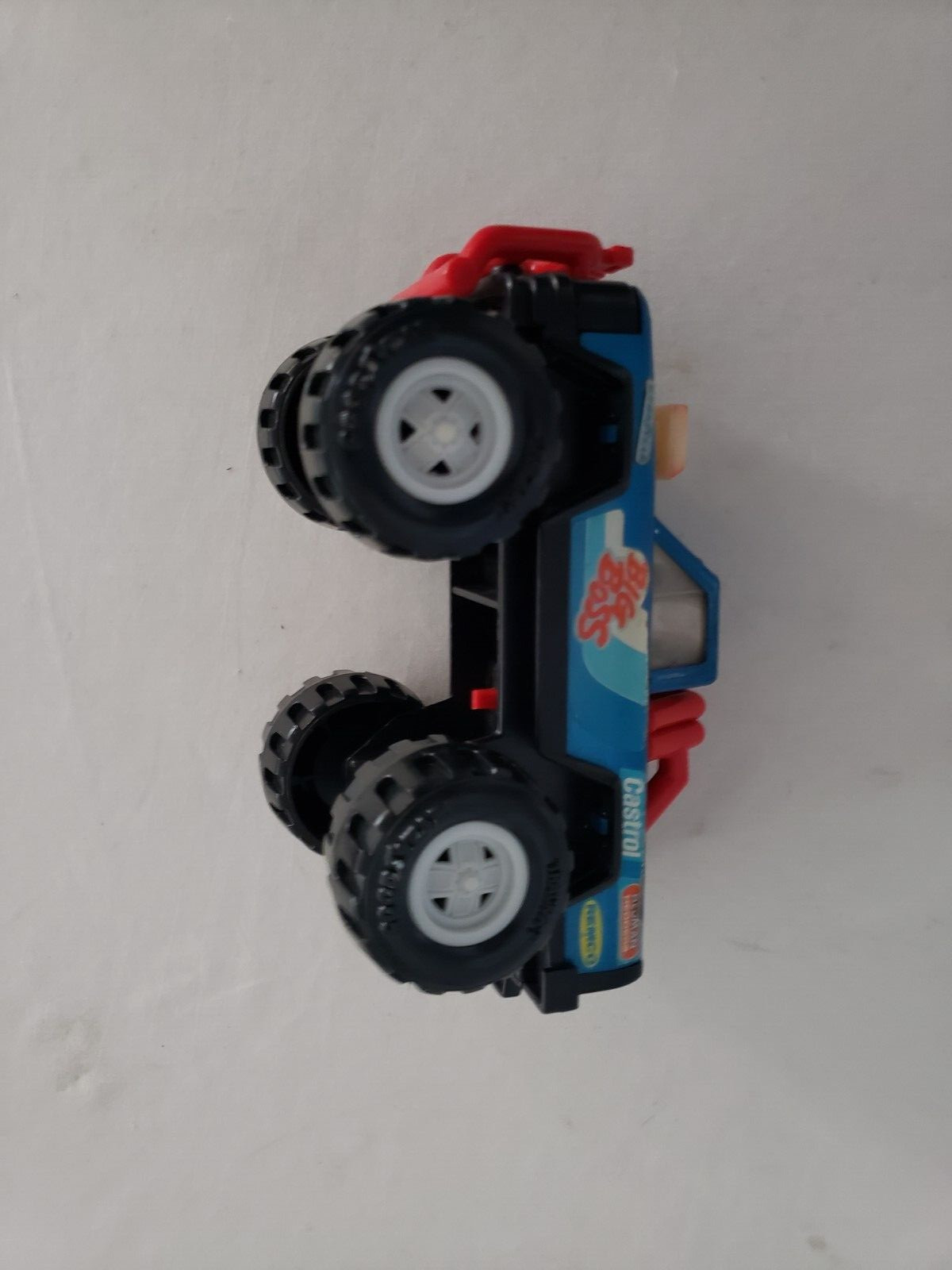 Remco Toys BIG BOSS 4×4 Truck Blue Good Year Castrol 1985