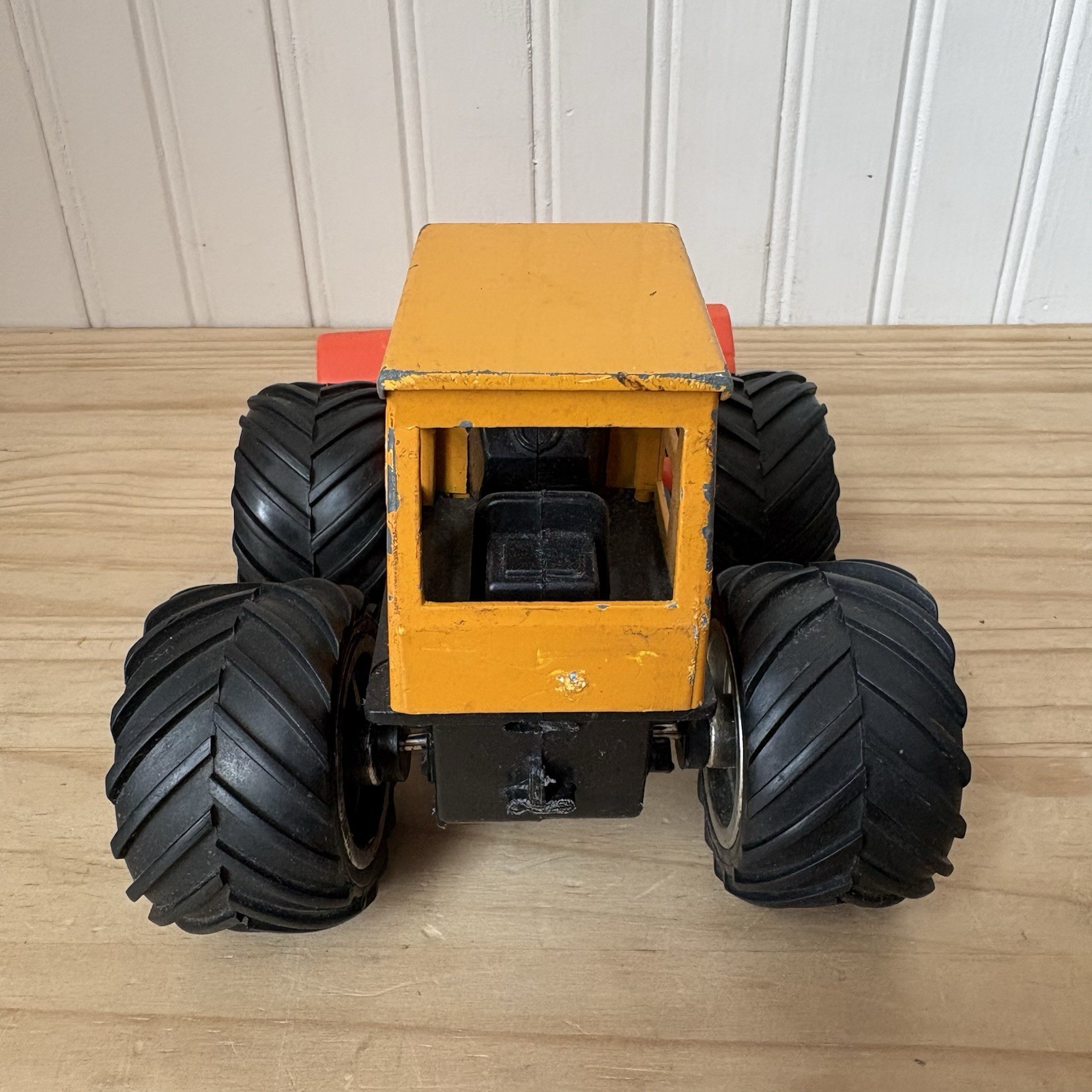 Vtg Remco Front End Loader Steel Body Construction Toy Truck Bucket Bulldozer 8”