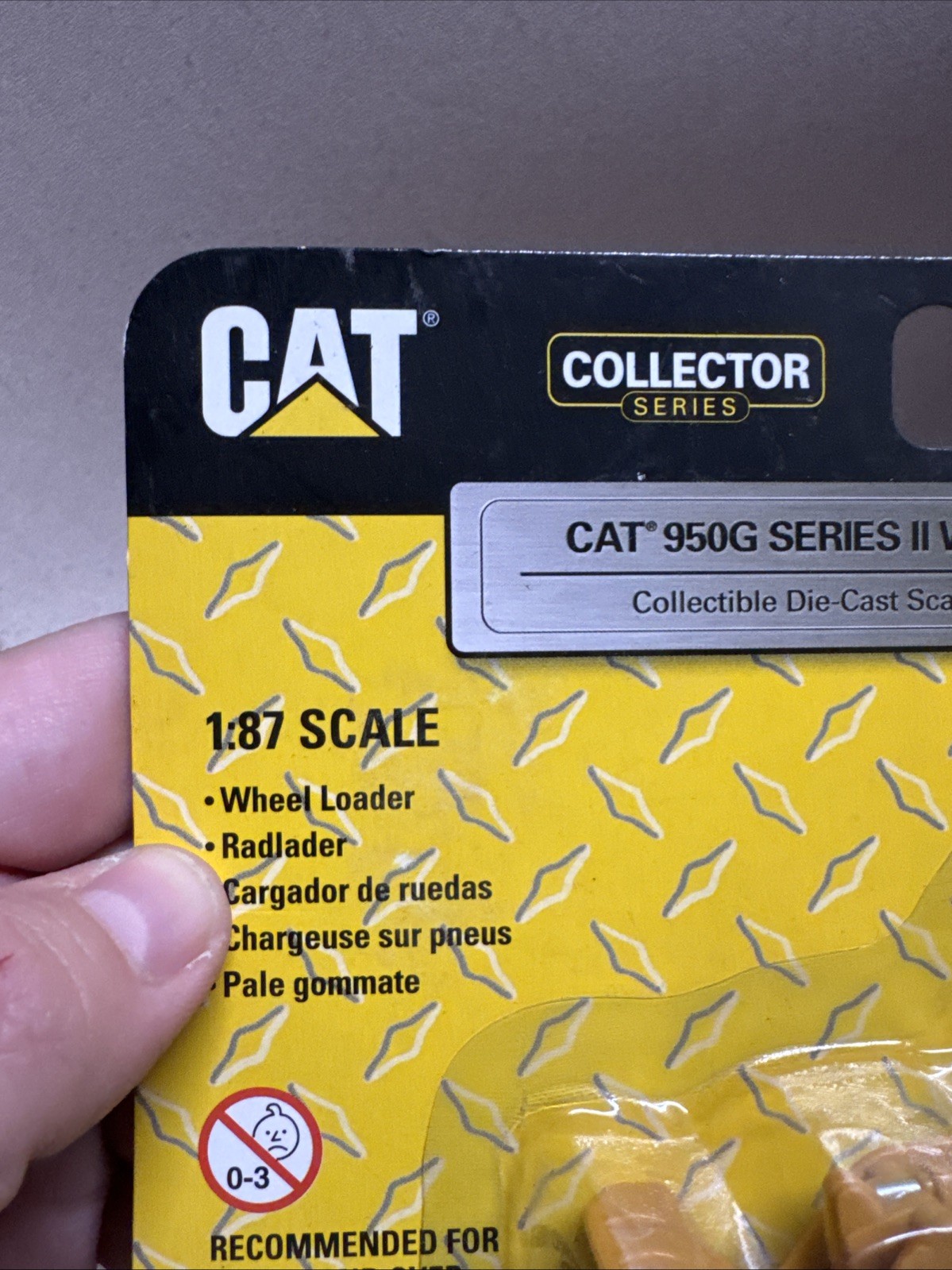 NORSCOT Caterpillar CAT 950G Series II Wheel Loader 55402 Scale 1:87 NIB