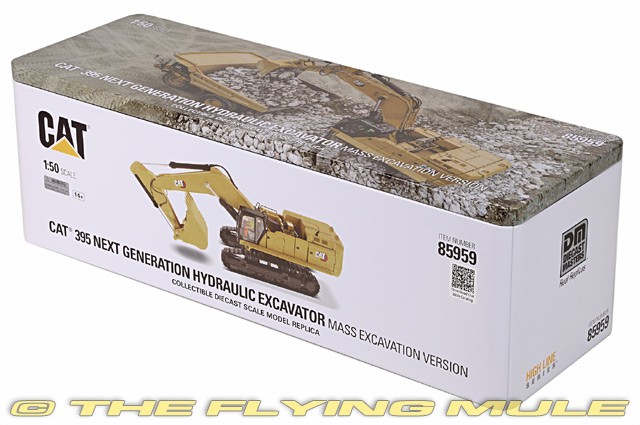 Diecast Masters 1:50 395 Excavator Cat 395 Large Hydraulic Excavator