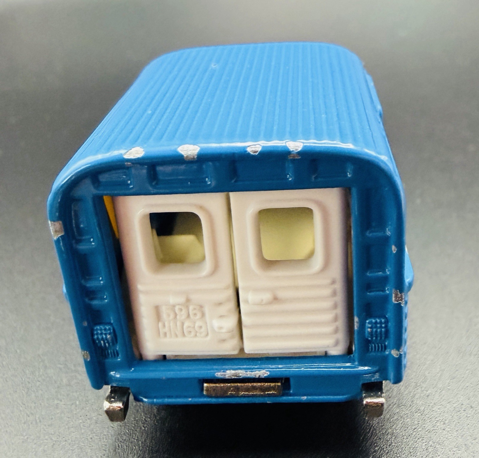 Vintage 1980s MAJORETTE 235 Citroen VAN BLUE Made in France Delivery Original