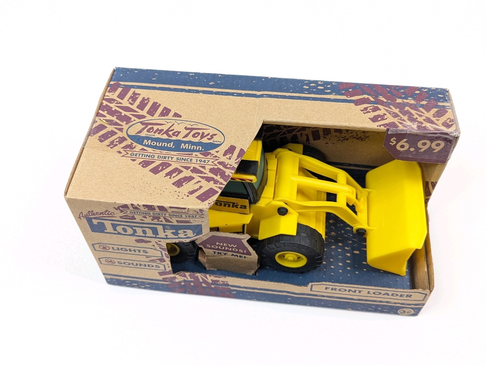 Tonka Front Loader Lights & Sounds Plastic Excavator Truck 2018 New