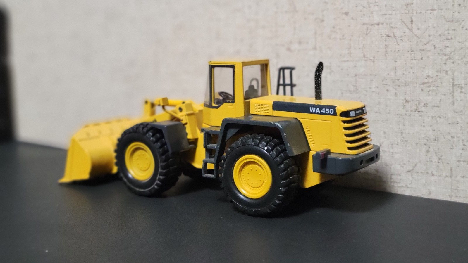 Conrad Model #2424 1:50 Komatsu WA 450 Wheel Loader Construction Equipment VHTF
