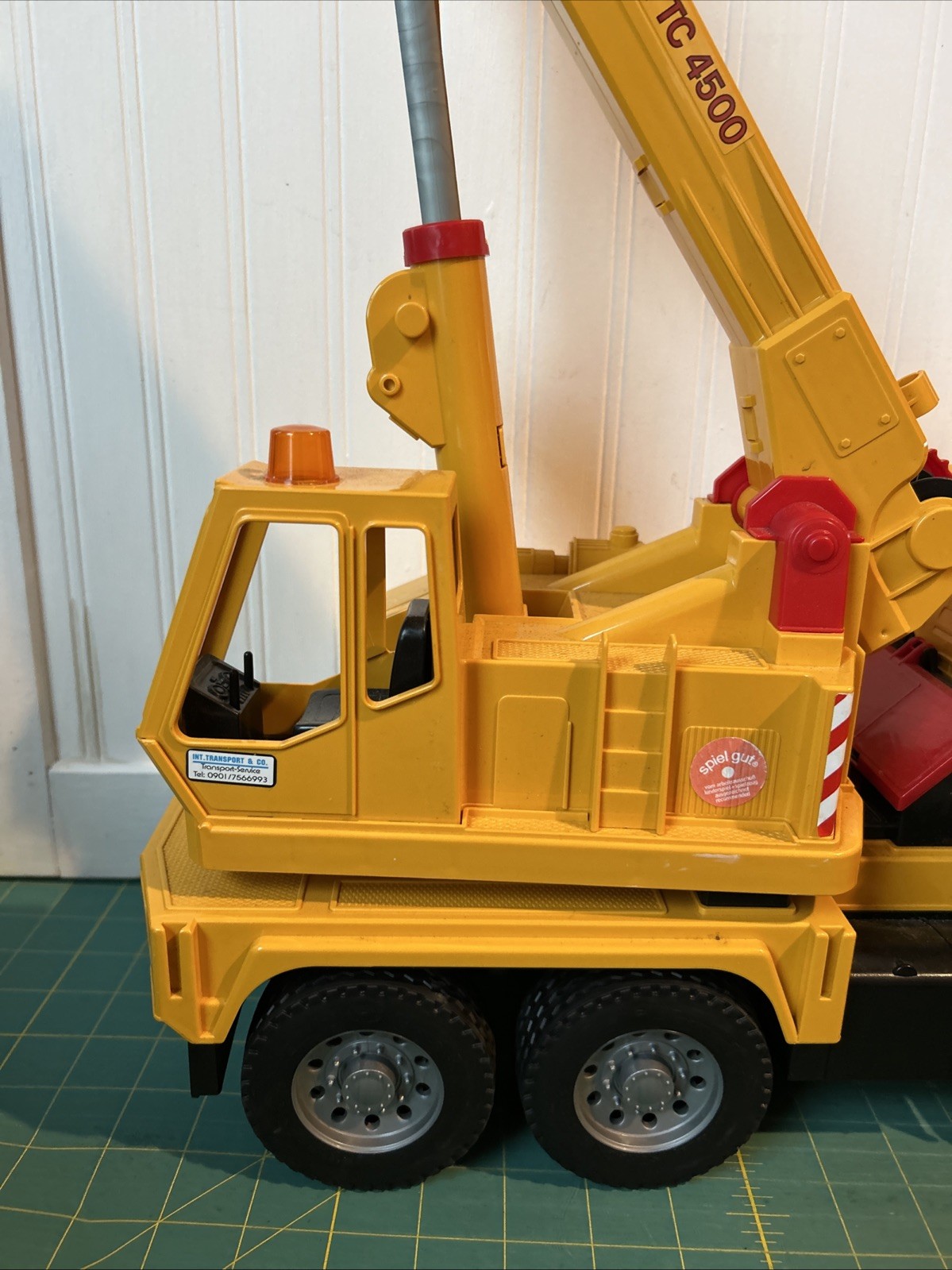 Bruder 02754 MAN Crane Truck – Good Condition – No Box