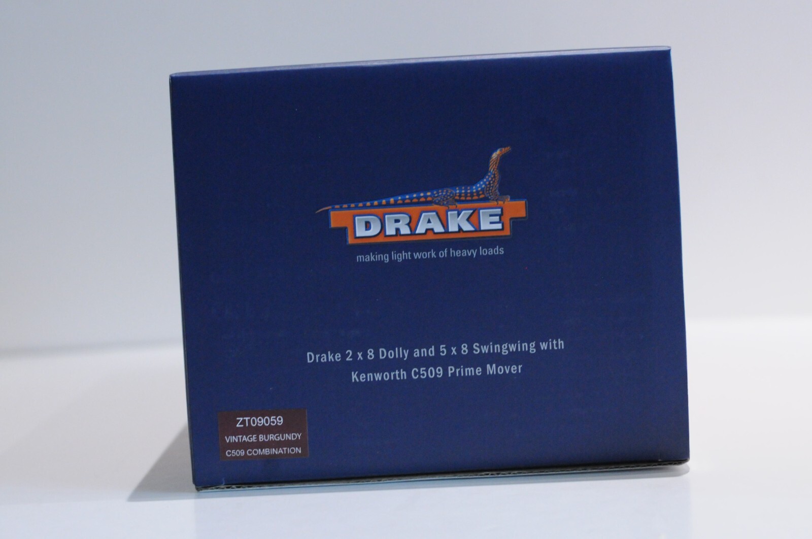 DRAKE 2X8 DOLLY AND 5X8 SWINGWING WITH KENWORTH C509 PRIME MOVER SCALE 1:50 NEW