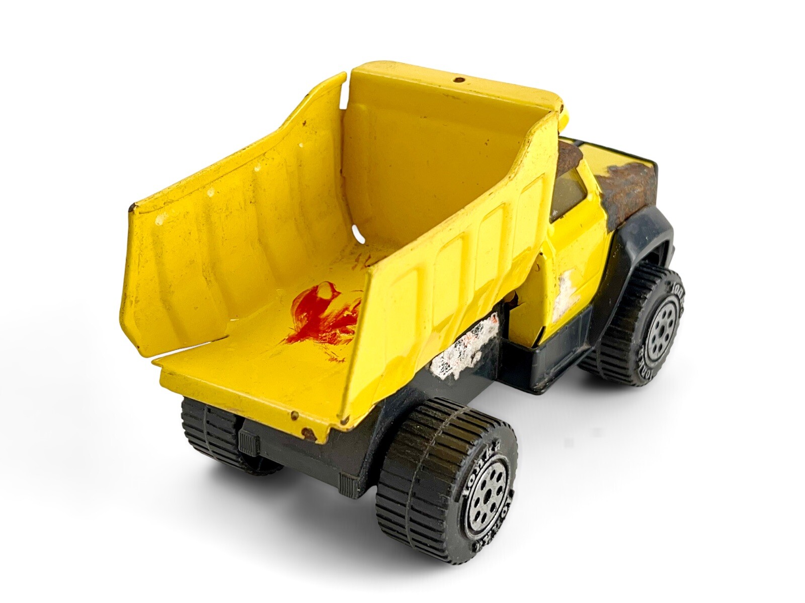 1985 VINTAGE TONKA THE TOUGH ONES pressed steel earth mover dump truck rare