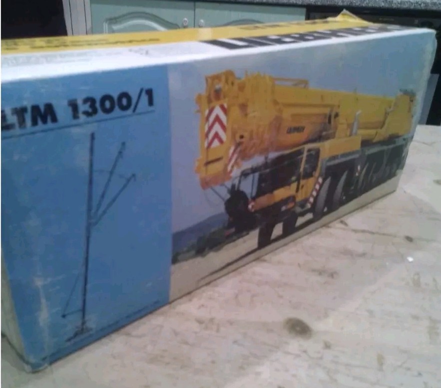 Conrad 1:50 LTM 1300/1 Liebherr Gru Mobile RARE James Jack Crane RARE Vintage
