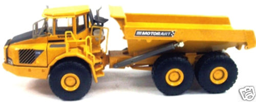 Cararama A40D Volvo Dump Truck 1/87th Scale = H0/00 Gauge Die Cast Model T48Post