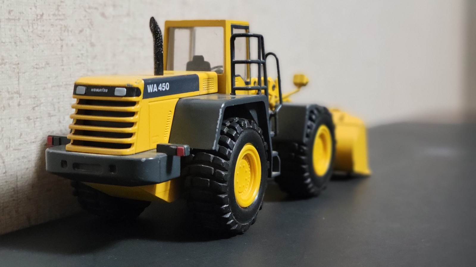 Conrad Model #2424 1:50 Komatsu WA 450 Wheel Loader Construction Equipment VHTF