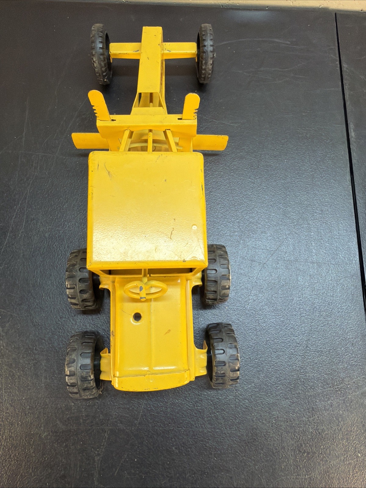 POWER GRADER – TONKA Vintage 1970’s Tonka Yellow Die Cast Metal – RARE! CLEAN