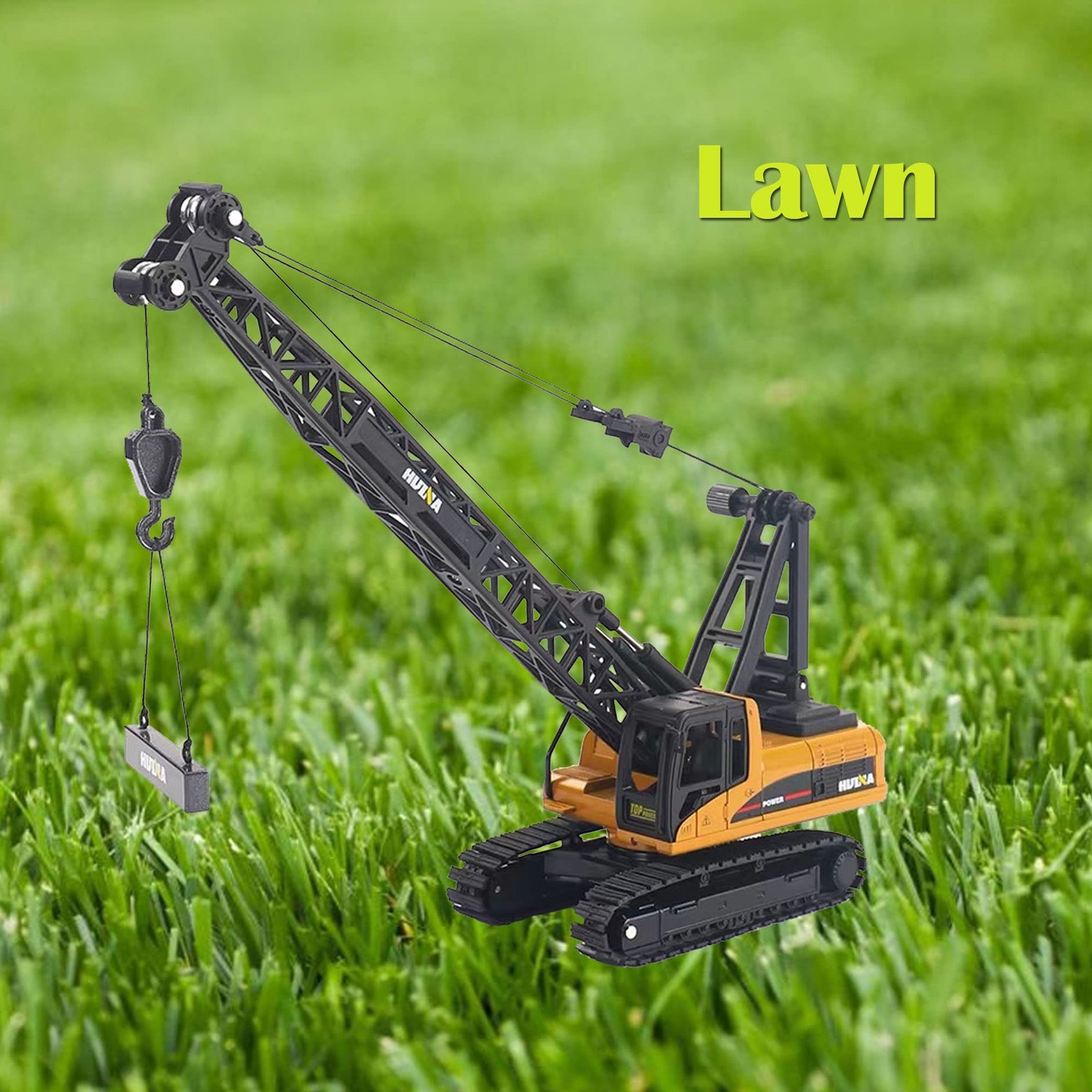 1/50 Heavy Duty Construction Metal Crawler Crane, Truck Crane Vehicle Toys fo…