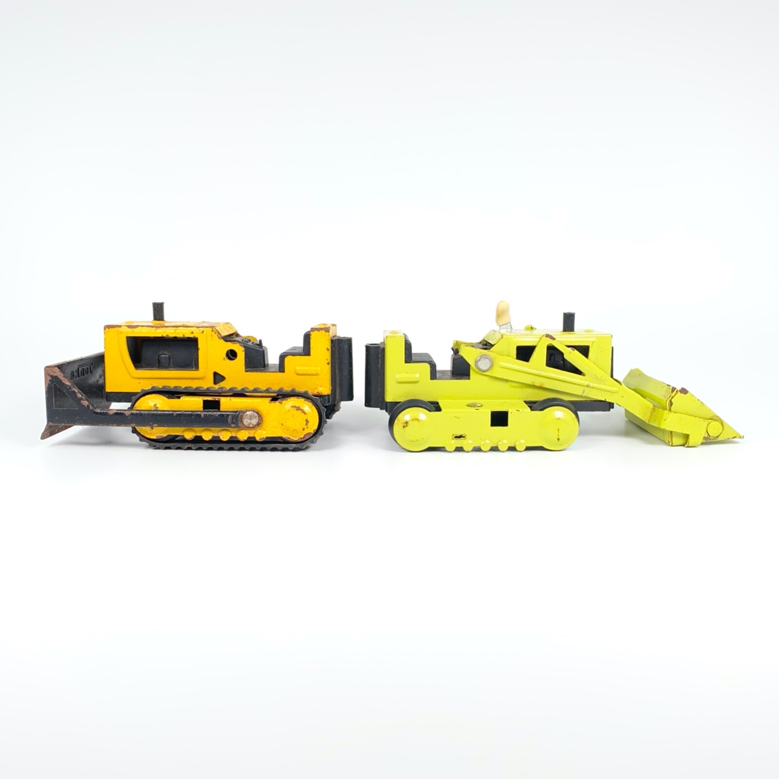 Tonka Minis Bulldozer Front End Loader Earth Mover Lot 1960s-1970s #55290 Mound