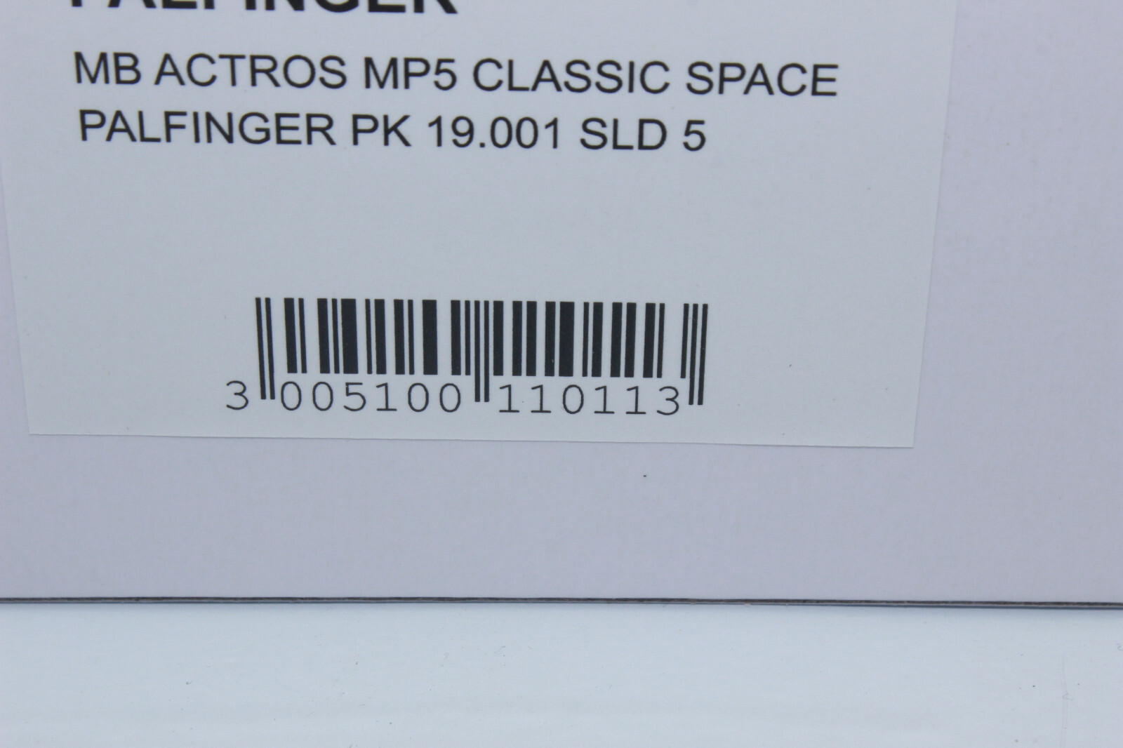 WSI 02-3665 Palfinger MB Actros MP5 Platform + Palfinger PK19.001 SLD 5 NEW