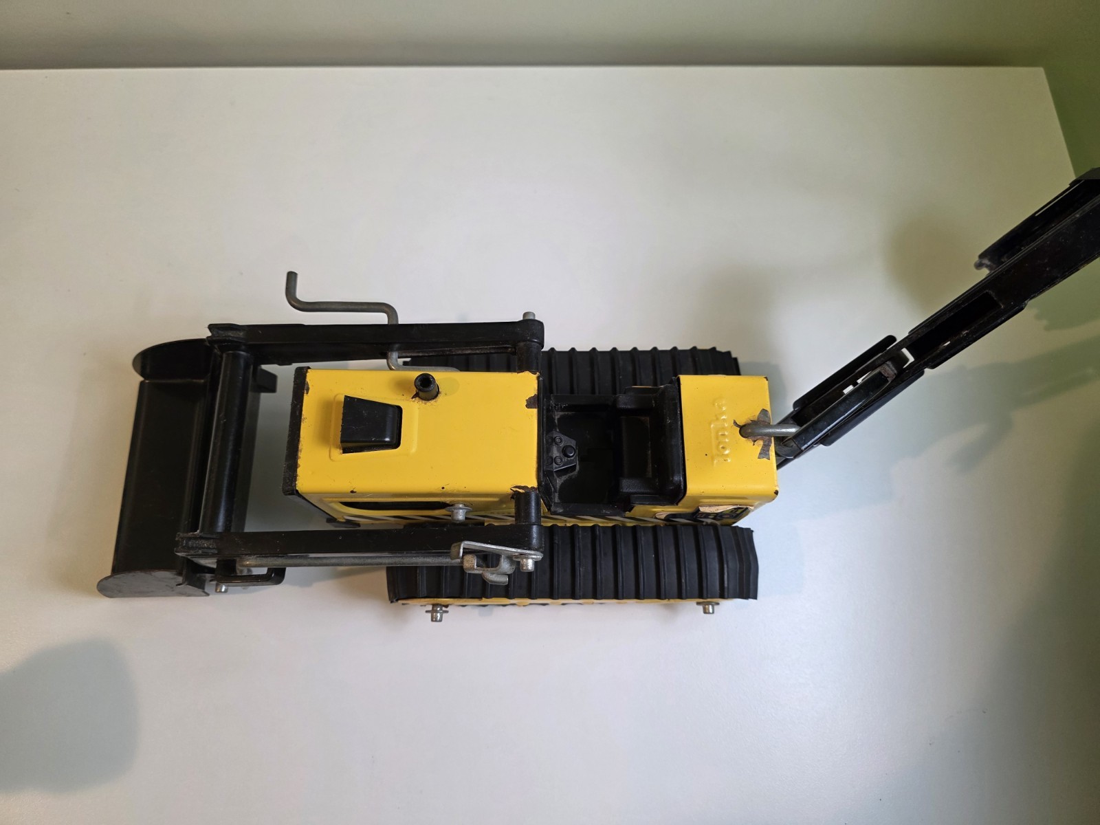 Vintage Tonka T-6 Crawler Trencher Front End Loader Backhoe #41242 Made in USA