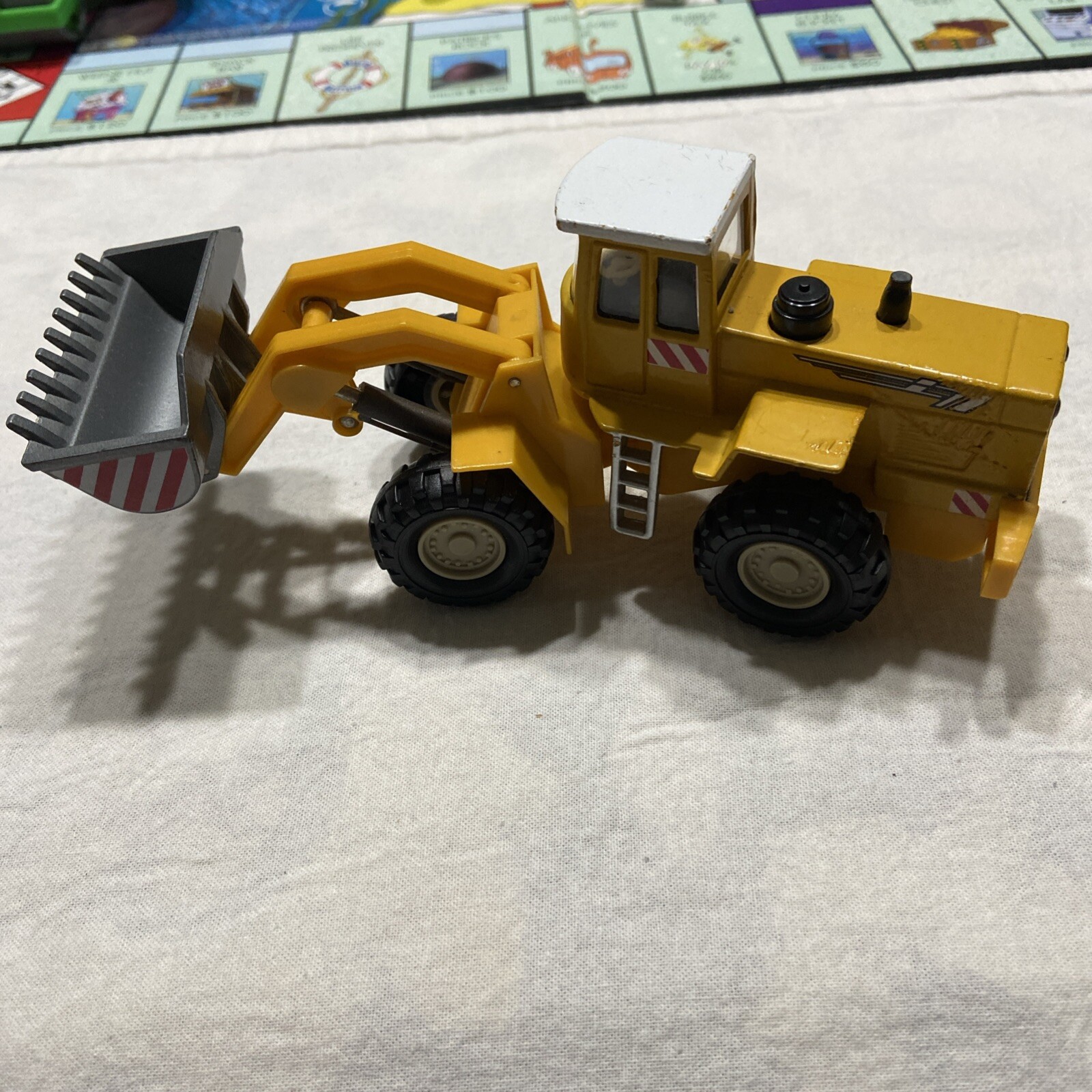 You Front Loader Tractor Metal Plastic Yellow