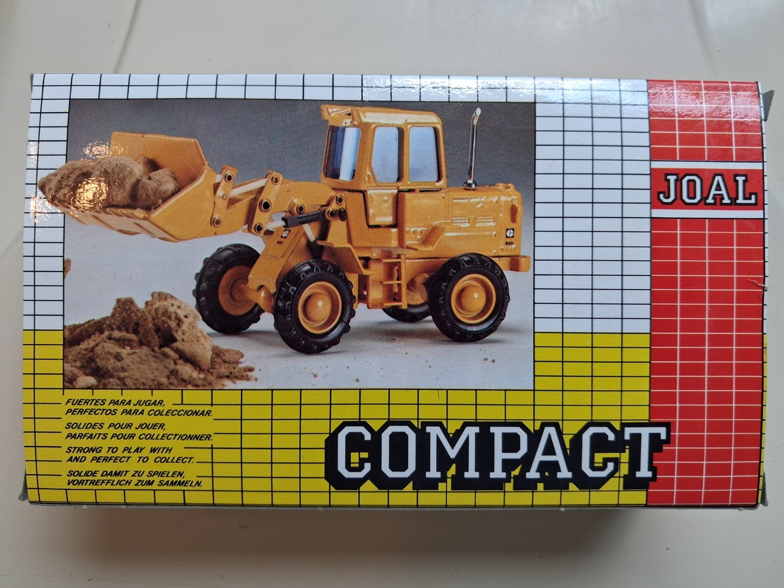 JOAL Diecast Miniature Construction Model920 Front Loader Made in Spain New Box