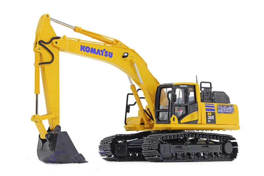 1:50 First Gear KOMATSU HB365LC-3 Hybrid Excavator Machine Diecast Model