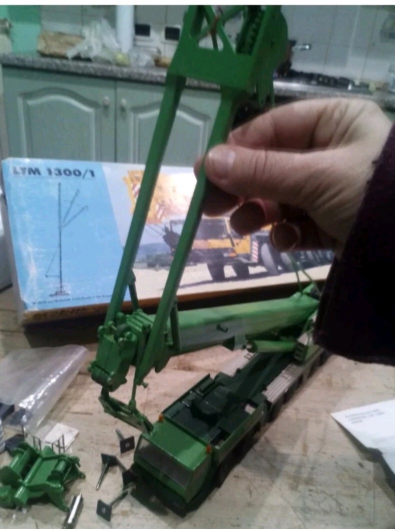 Conrad 1:50 LTM 1300/1 Liebherr Gru Mobile RARE James Jack Crane RARE Vintage