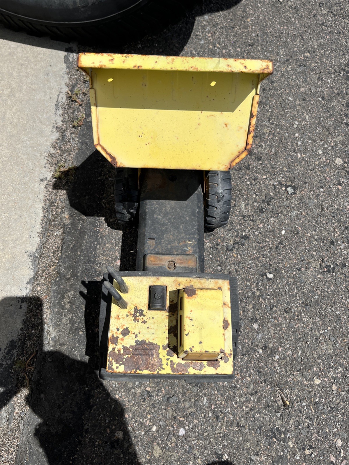 Vintage Metal Tonka Dump Truck Antique Collectible