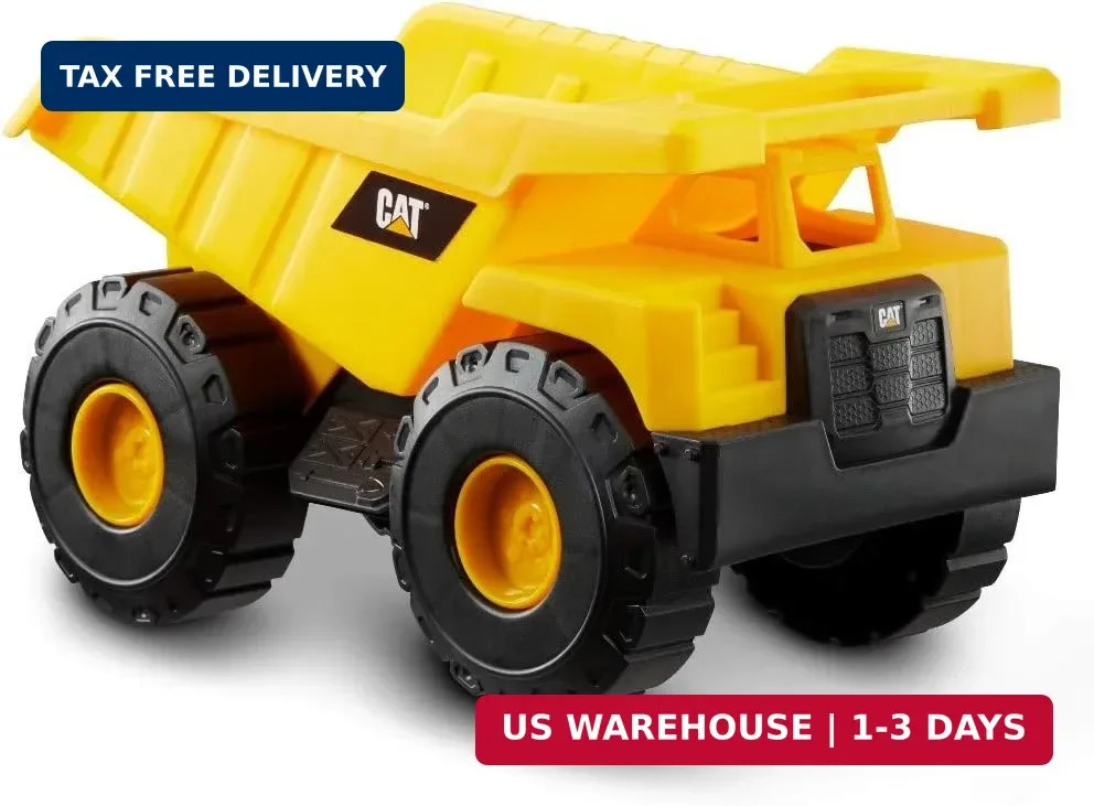 Cat Construction 7″ Dump Truck, Loader & Excavator toys Combo Pack