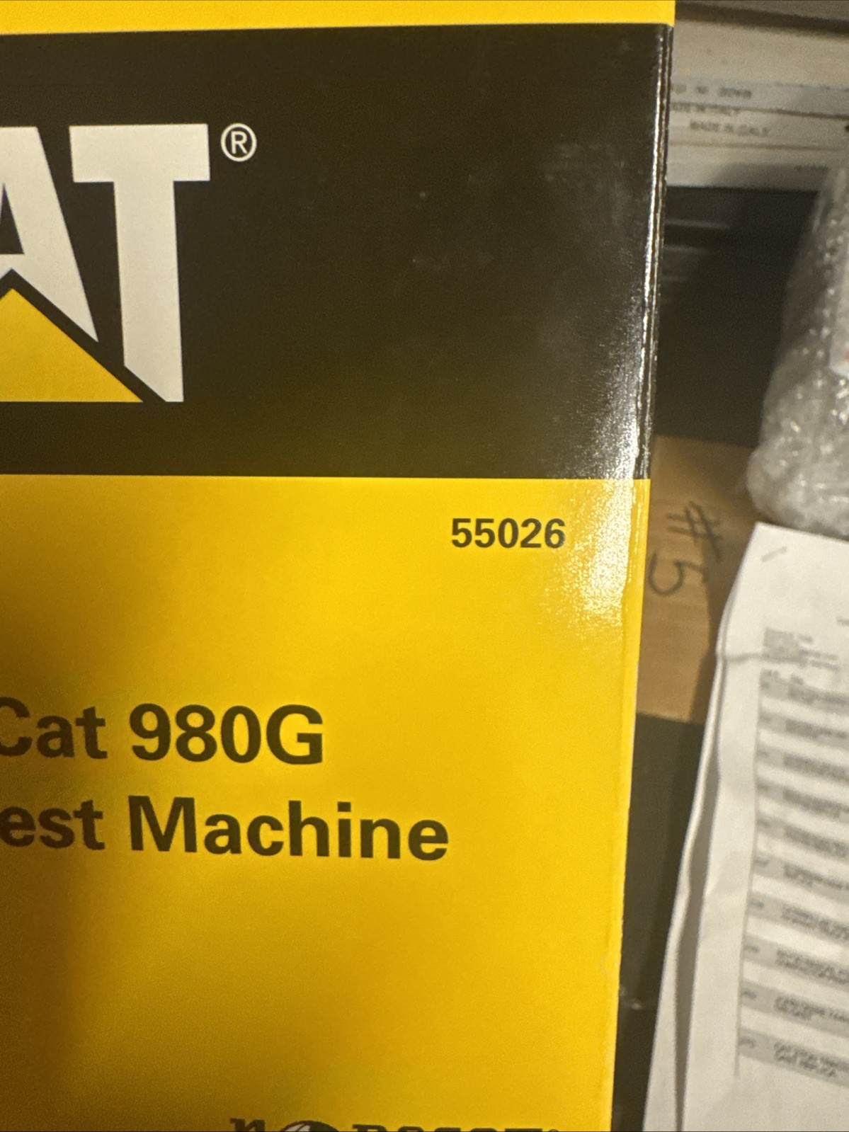 Norscot Cat 980G Forest Machine 1/50 Scale DieCast Model 55026 NIB