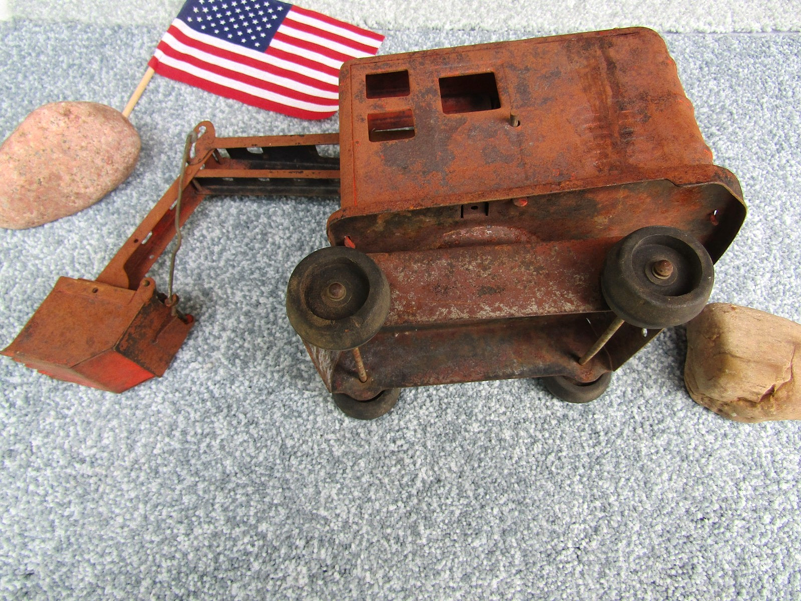 Antique Toy Steam Shovel 1930’s
