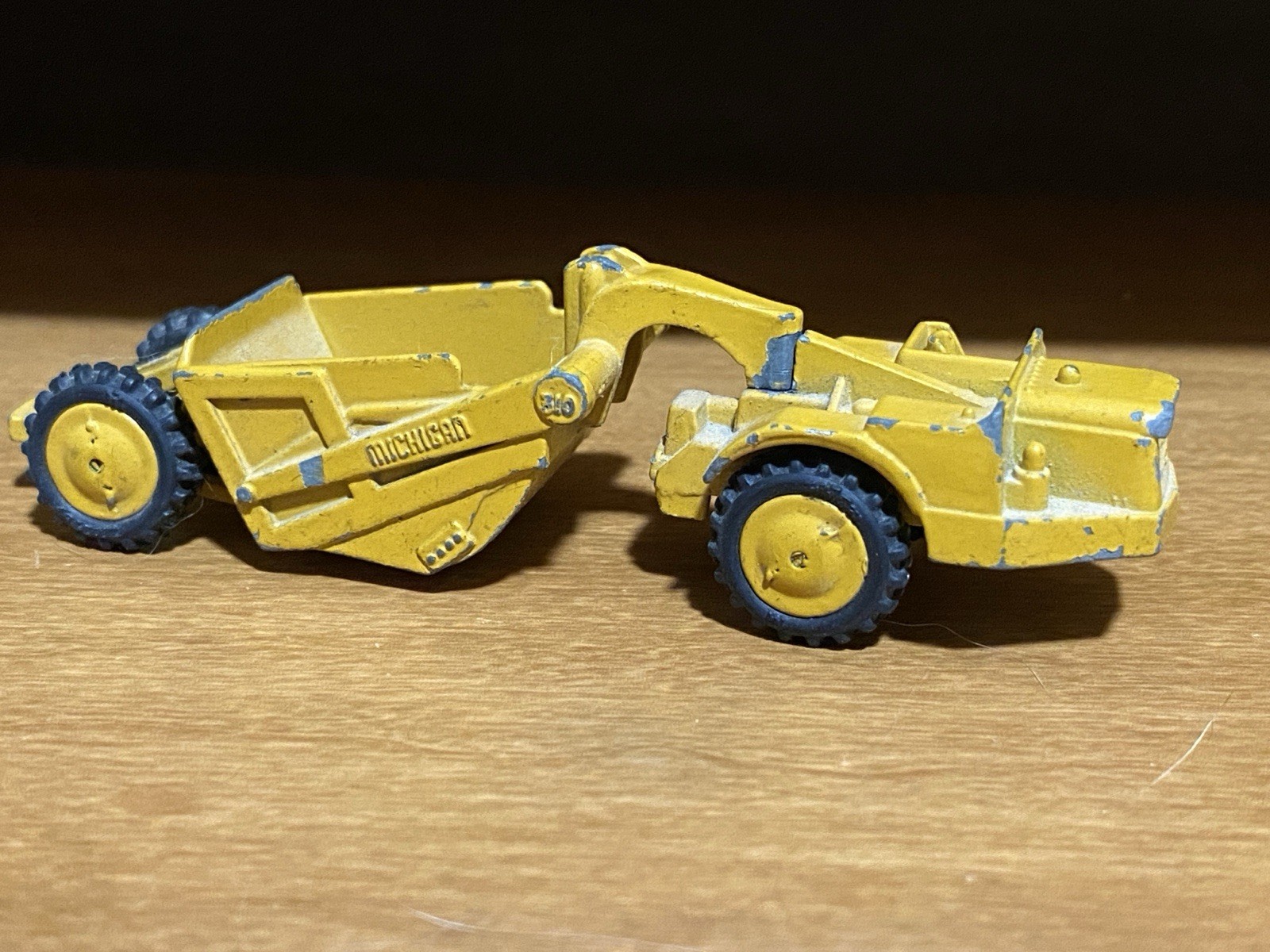 Vintage Lit’l Toy No 8-69 Michigan 310 Die-cast Construction Scraper