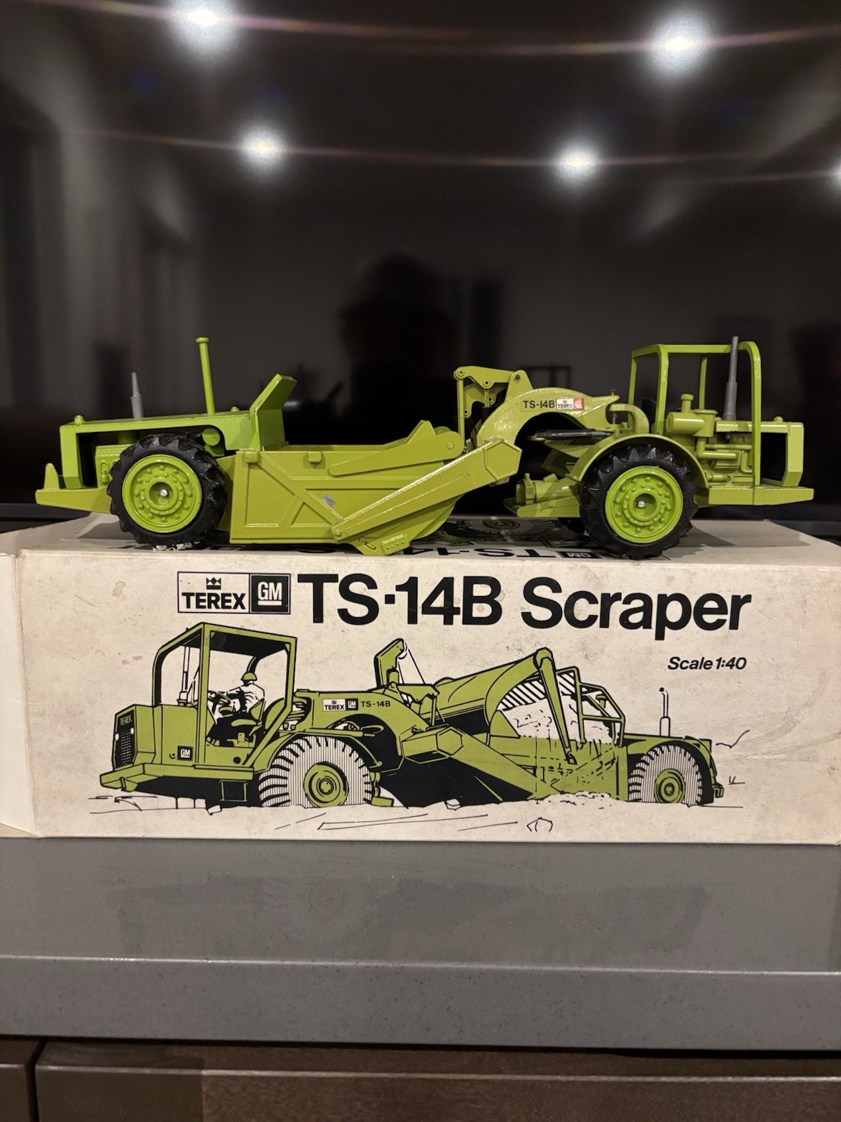 Terex Scraper TS14B diecast