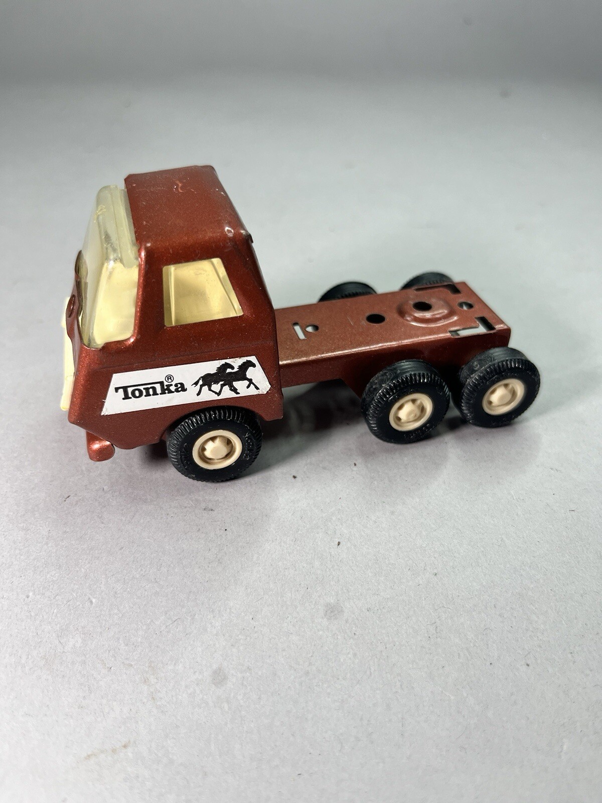 Tonka Horse Semi Truck Cab Metallic Bronze 55010 Vintage Toy Truck
