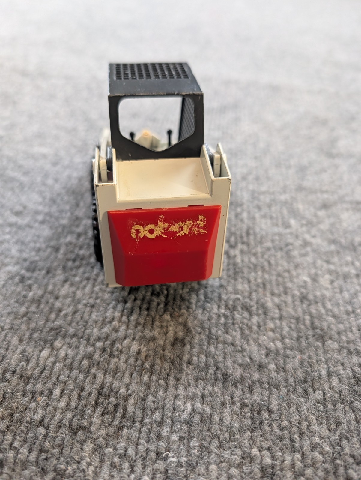 Vintage GAMA 9420 Clark Bobcat Lader 1:19 Diecast Skid Steer West Germany Toy