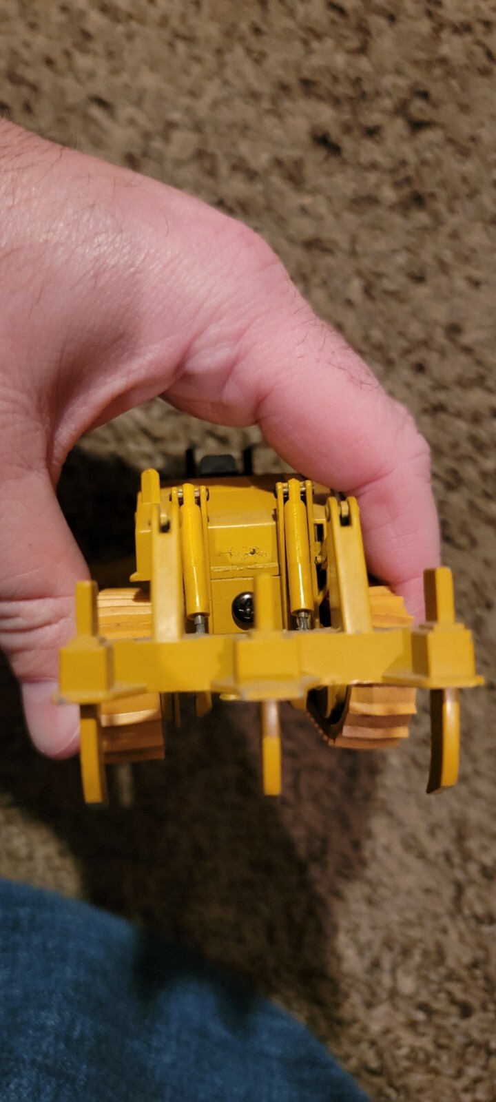 Vintage Fiat Allis 41B Dozer – 1/50 – Conrad #2910 – Made in West Germany