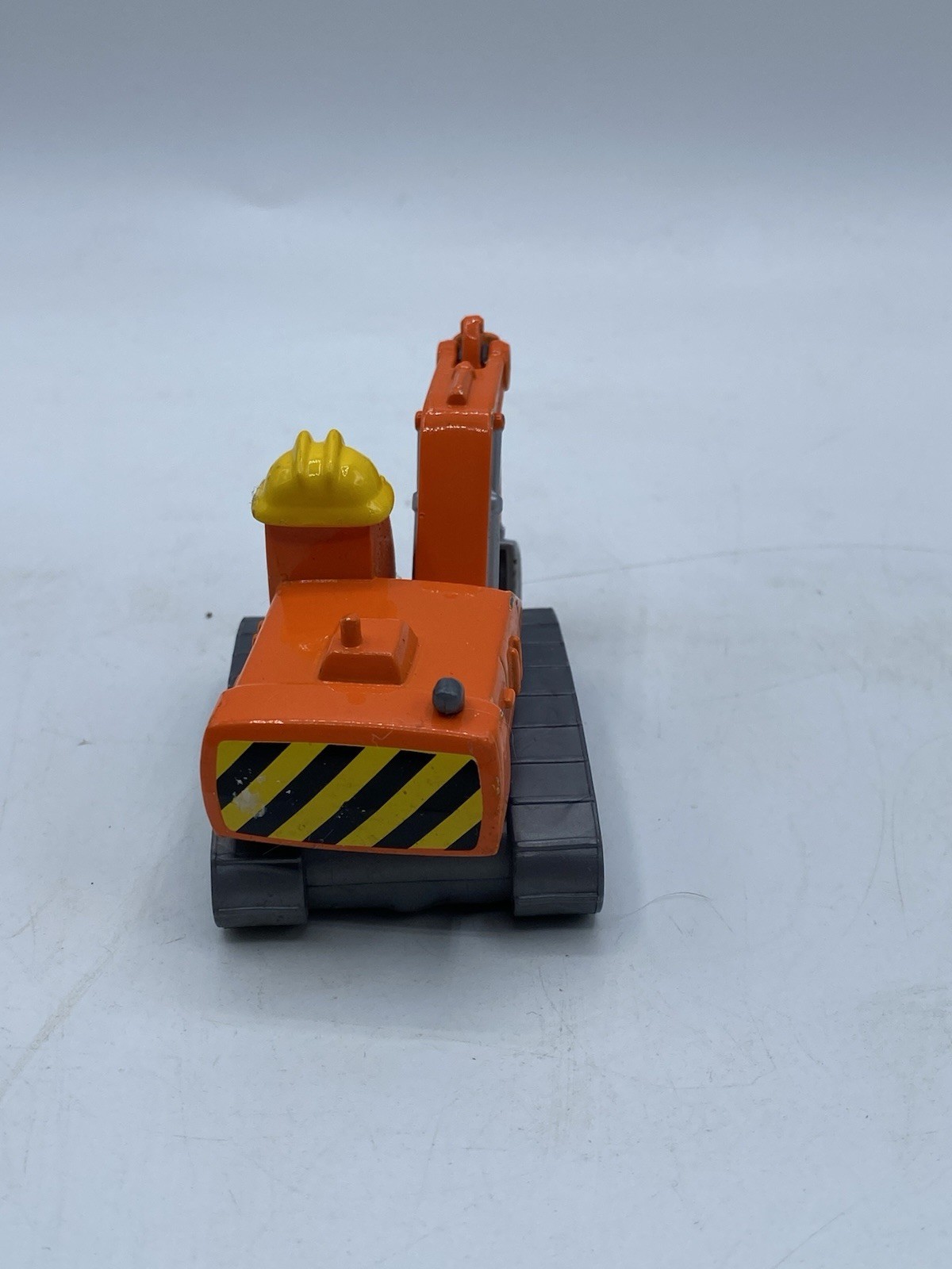 Maisto Tonka Hasbro Mighty Mini Metal 2002 Excavator Orange Digger & Yellow Hat