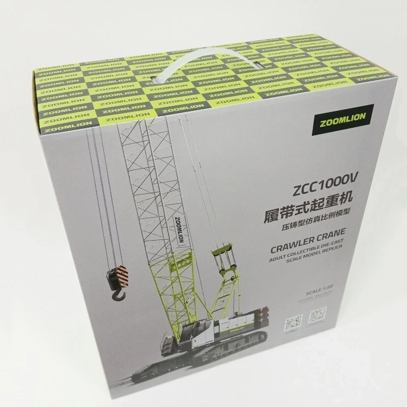 1:50 ZOOMLION ZCC1000V Crawler Crane Diecast Model New in Box