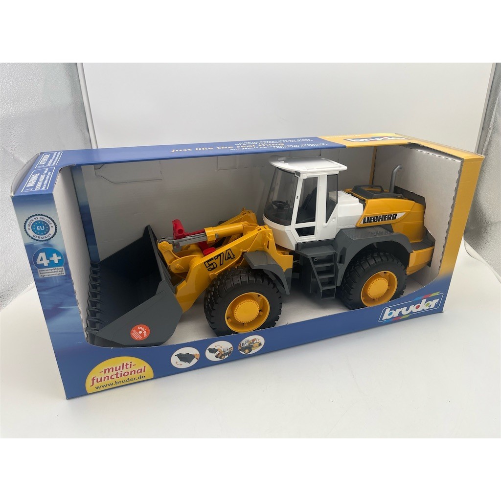 Bruder Liebherr L574 Articulated Wheel Loader Toy Vehicle 1:16 Boxed