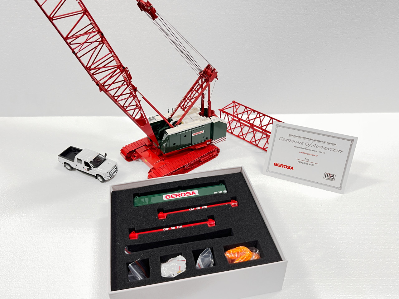 TWH 030 Manitowoc 4100 – Gerosa (Limited to 200) w/Truck Bundle 1/50 Diecast MIB