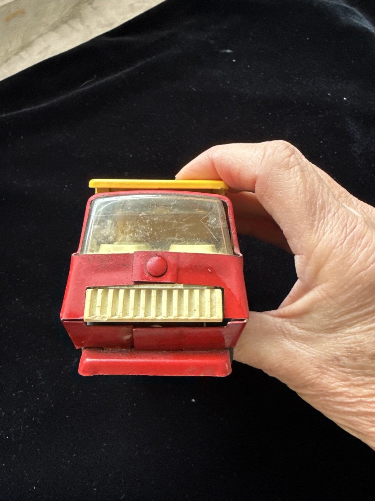 1976-77 Tiny Tonka Dump Truck – Vintage Construction Equipment Pressed Steel Toy