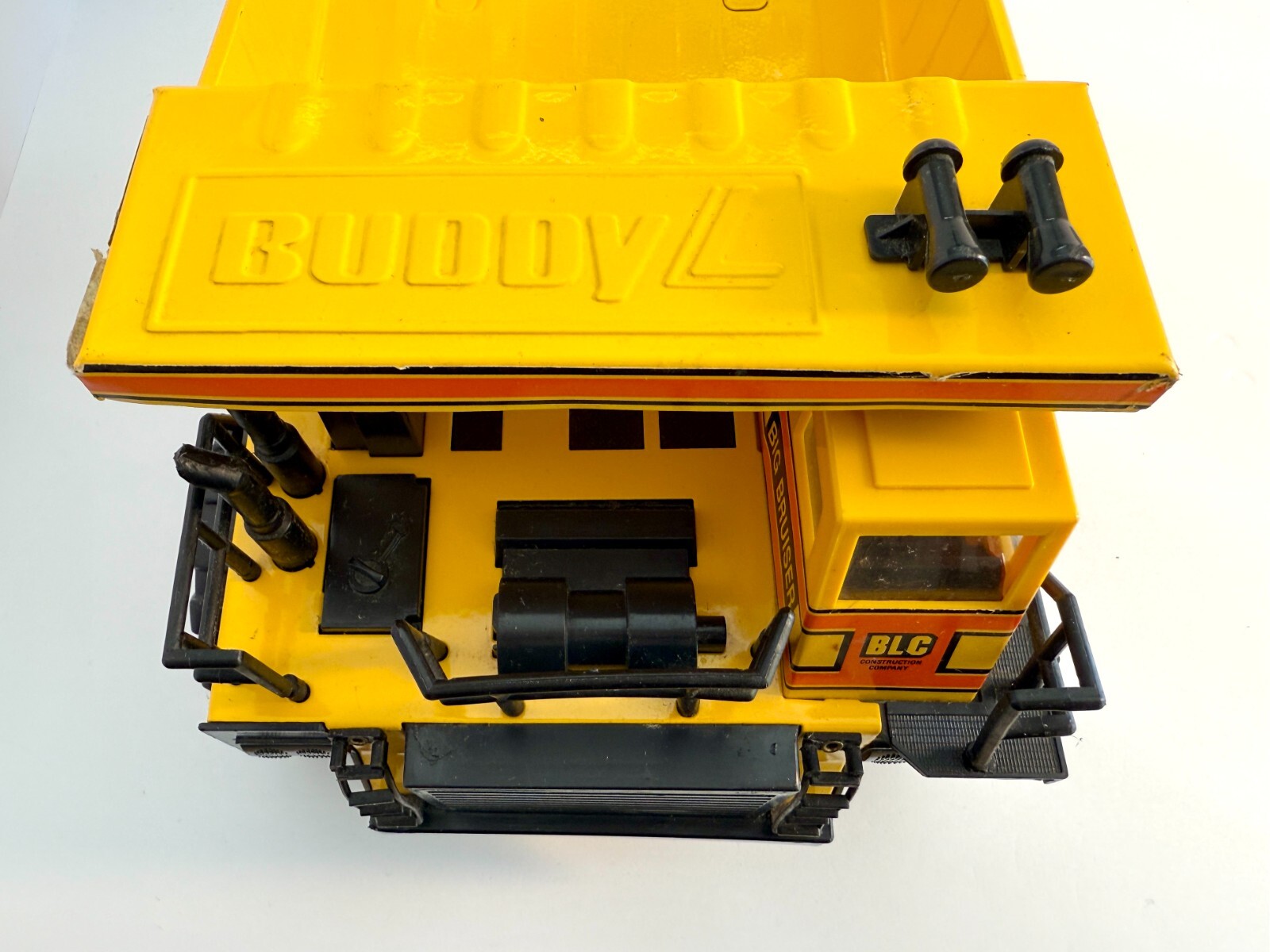 Vintage 1991 Buddy L Big Bruiser Stamped Steel Dump Truck Lights & Sound