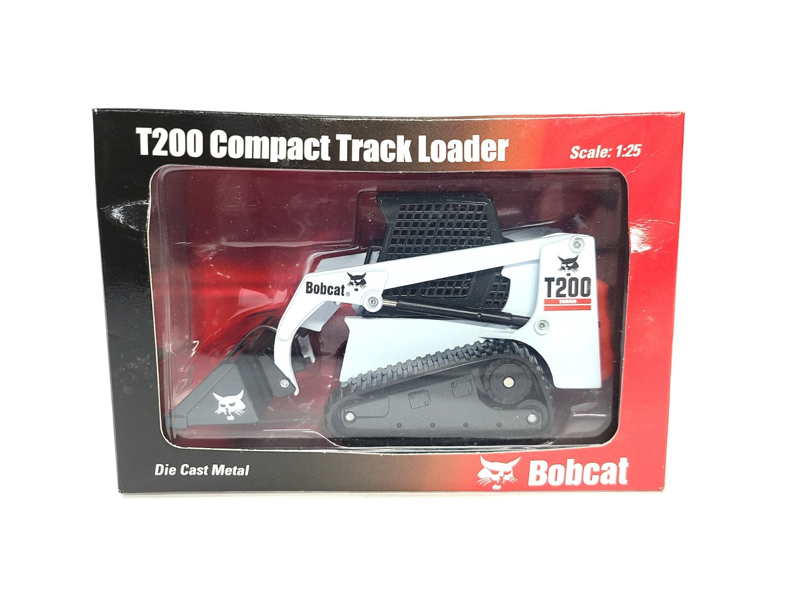 Bobcat T200 Compact Track Loader – Wan Ho 1:25 Scale Diecast Model #6901257 New