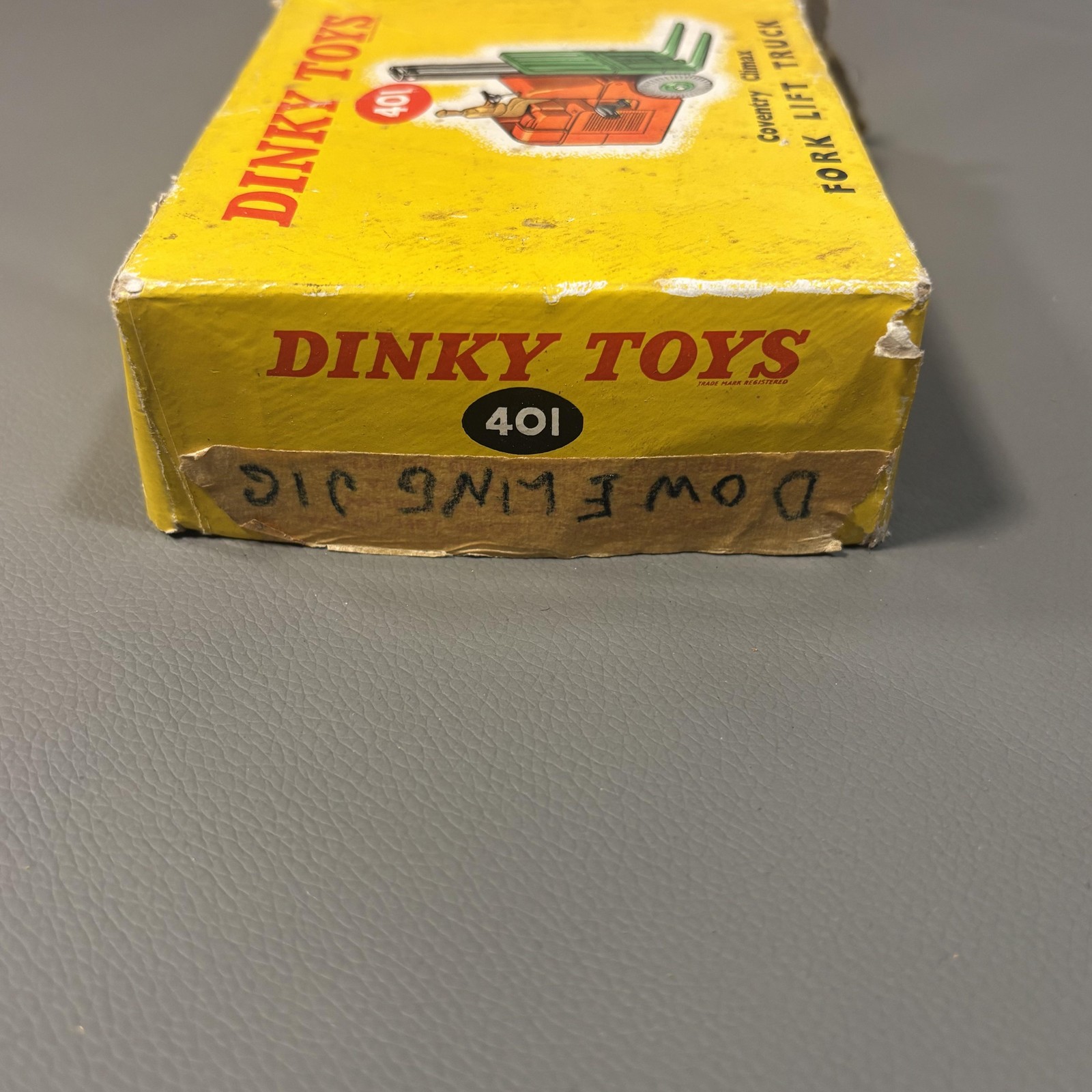 Vintage Dinky Toys 401 Coventry Climax Fork Lift Truck Original Box England