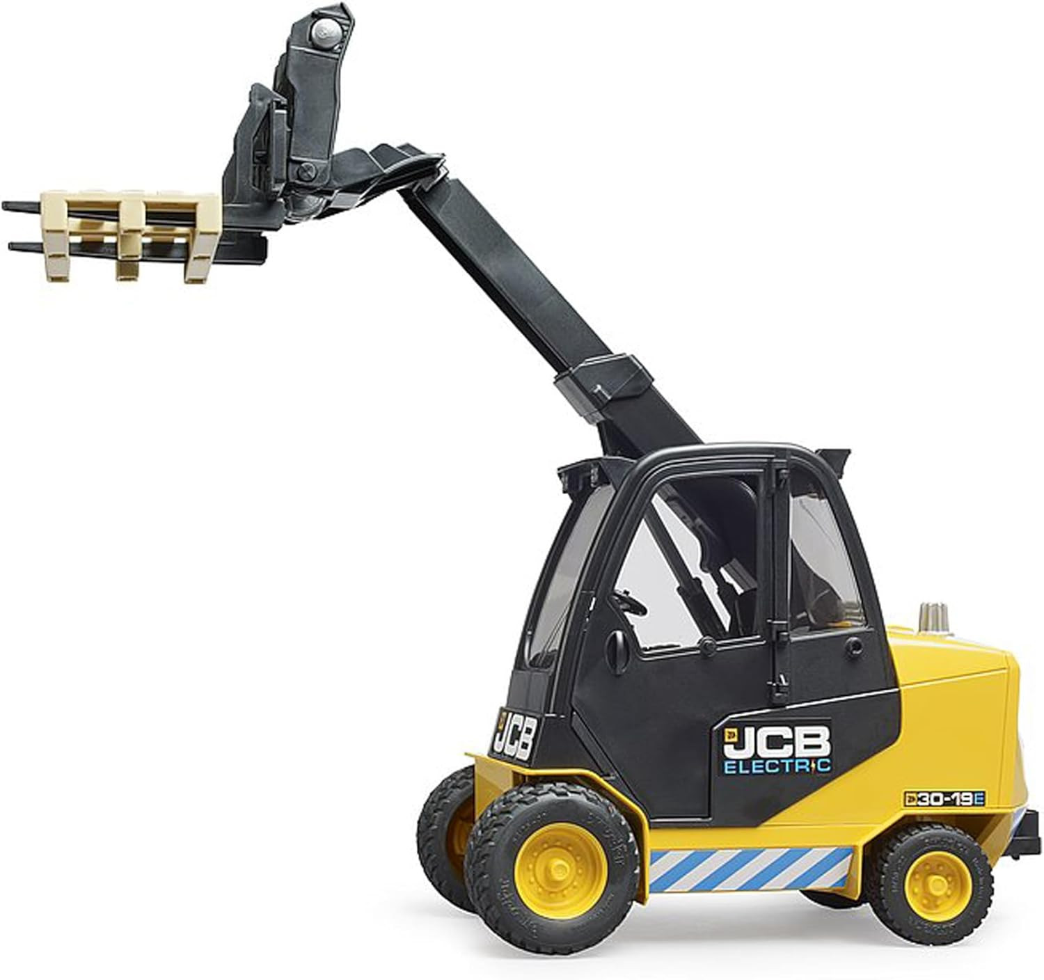 JCB Teletruk with Pallet (02512) – for Ages (4) and up – Made with High-Quality