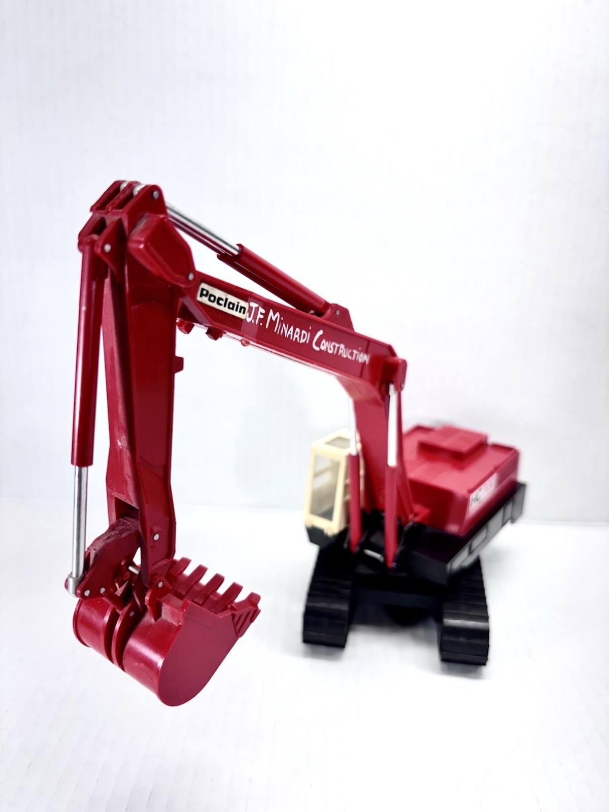 Poclain HC300 Track Excavator 1:50 Scale Bourbon France 1973 Vintage