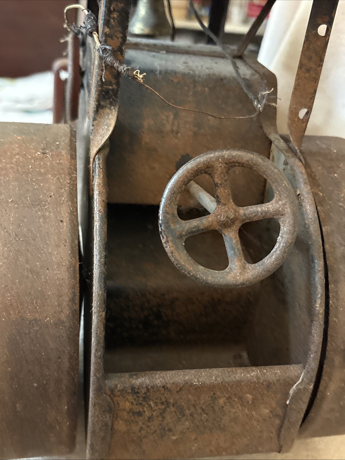 Antique Keystone Steam Roller 60 Ride On Toy Pressed Steel