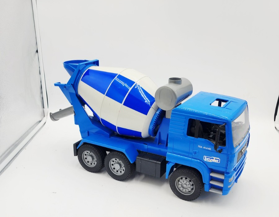 Vintage 2001 Bruder MAN 2002 TGA Cement Mixer MX500 Germany